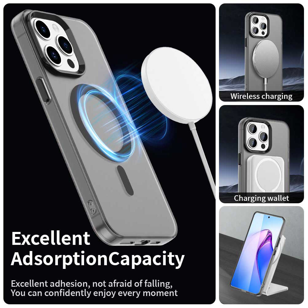 MagSafe futrola za Apple iPhone 15 Pro Max, Techsuit, CandyCase, Crna