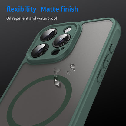 MagSafe futrola za Apple iPhone 15 Pro Max, Techsuit, HaloFrost II, Zelena