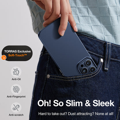 Futrola MagSafe za Apple iPhone 15 Pro Max, Torras, OriginFit, Tamnoplava