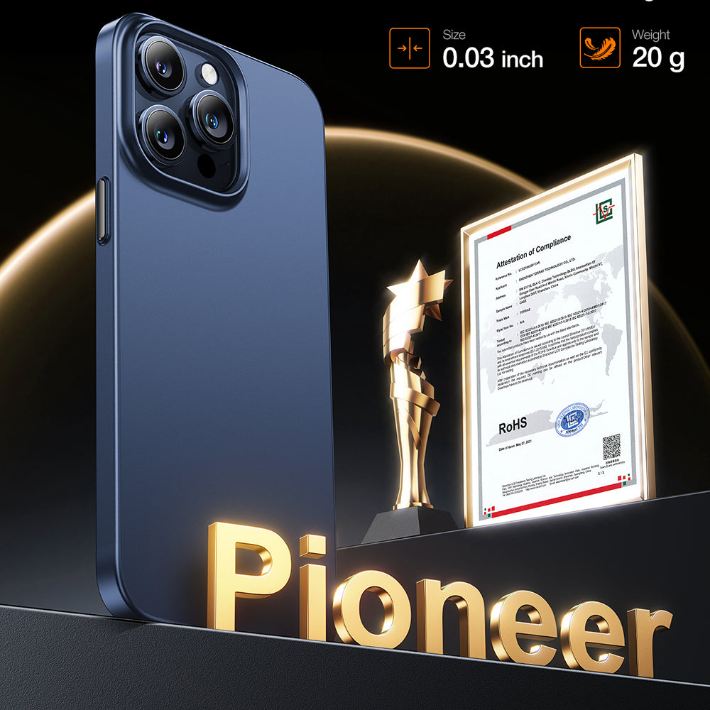 Futrola MagSafe za Apple iPhone 15 Pro Max, Torras, OriginFit, Tamnoplava