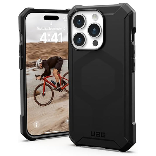 MagSafe futrola za Apple iPhone 15 Pro Max, Urban Armor Gear, Essential Armor, Crna