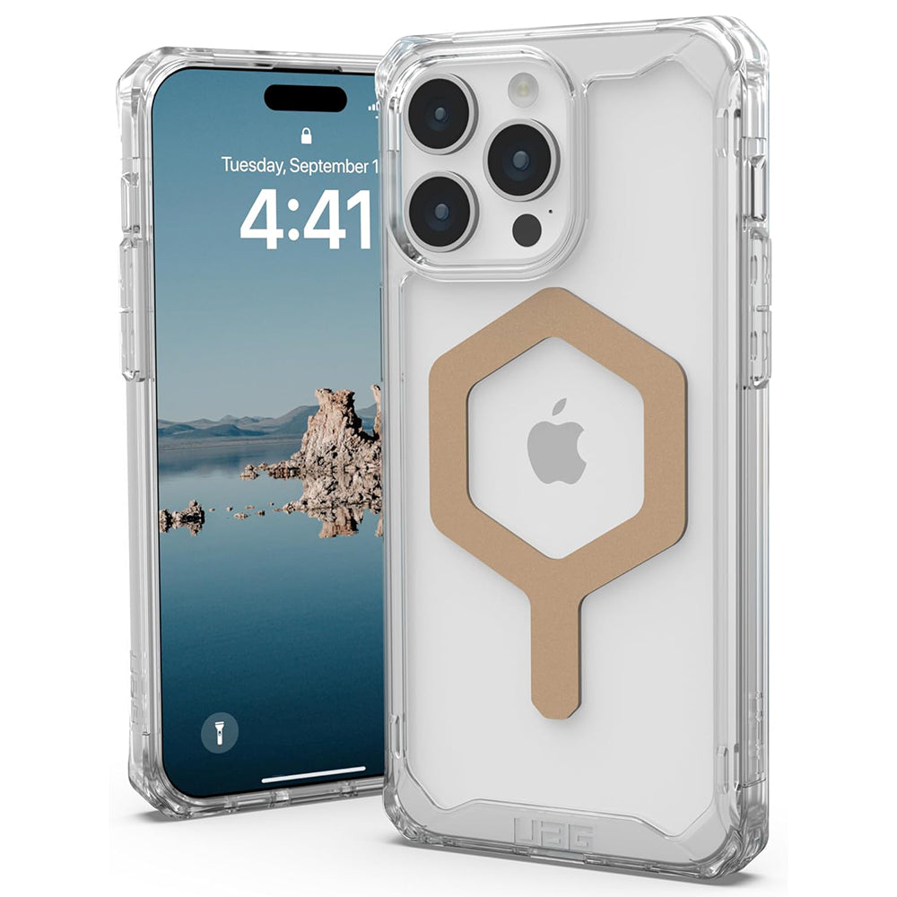 MagSafe futrola za Apple iPhone 15 Pro Max, Urban Armor Gear, Plyo, Zlatna