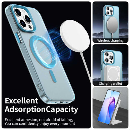 MagSafe futrola za Apple iPhone 15 Pro, Techsuit, CandyCase, Plava