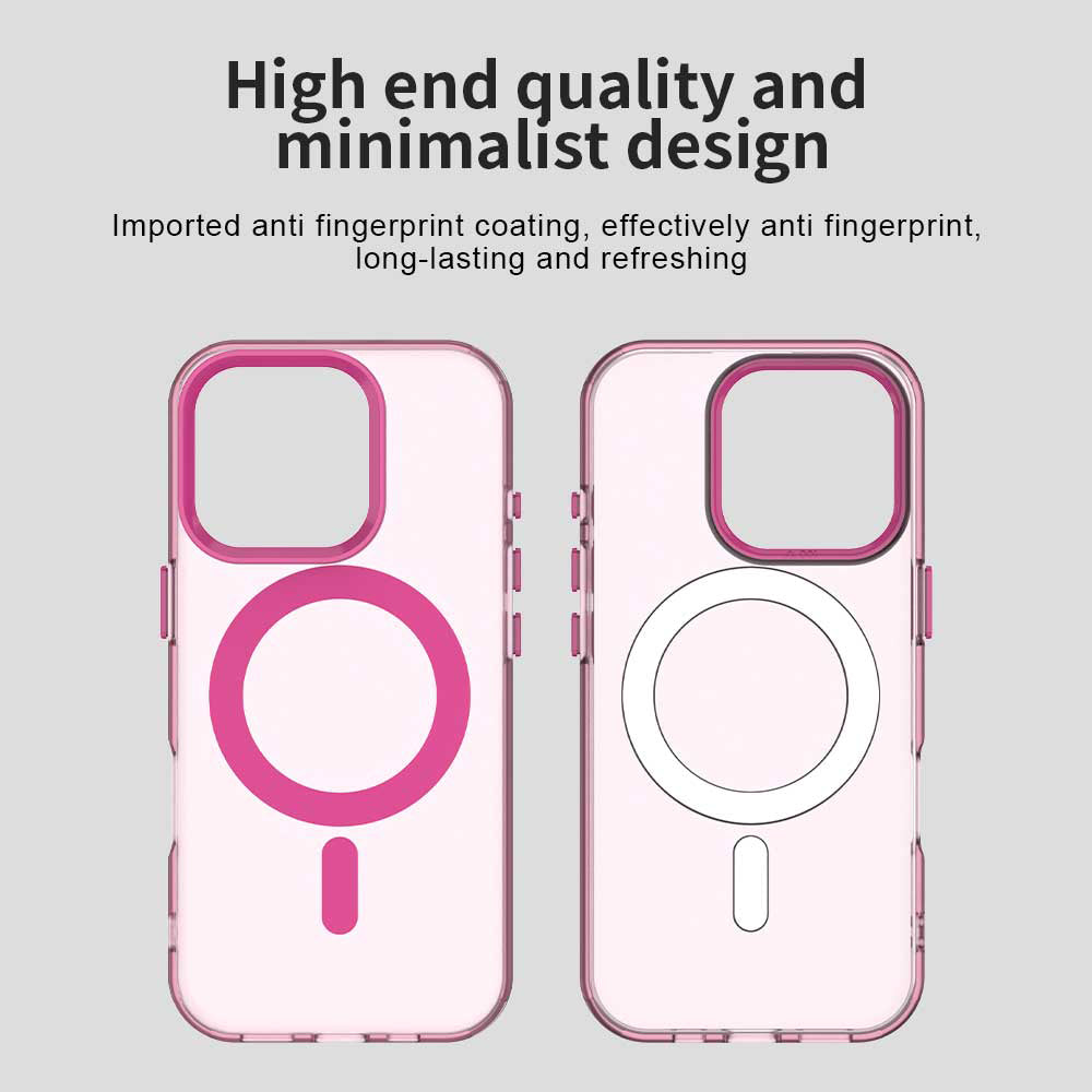 MagSafe futrola za Apple iPhone 15 Pro, Techsuit, CandyCase, Roze