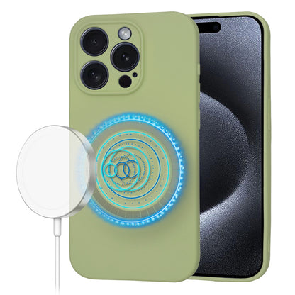 MagSafe futrola za Apple iPhone 15 Pro, Techsuit, SoftFlex, Matcha