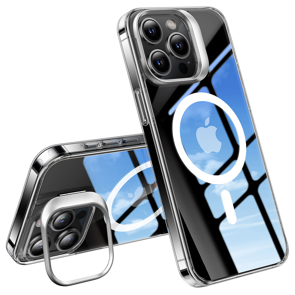 Futrola MagSafe za Apple iPhone 15 Pro, Torras, Lstand, Transparentna