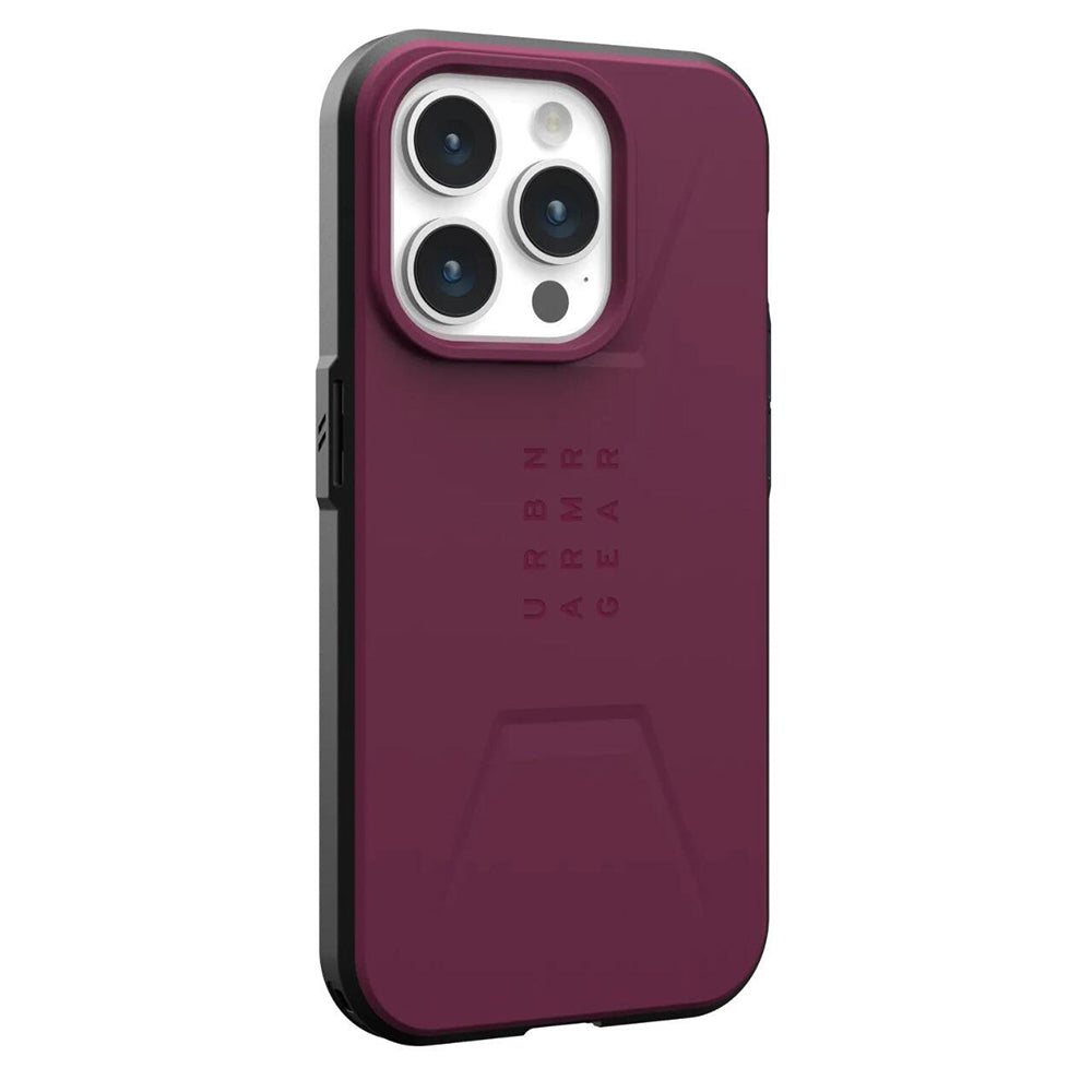 MagSafe futrola za Apple iPhone 15 Pro, Urban Armor Gear, Civilian, Bordo