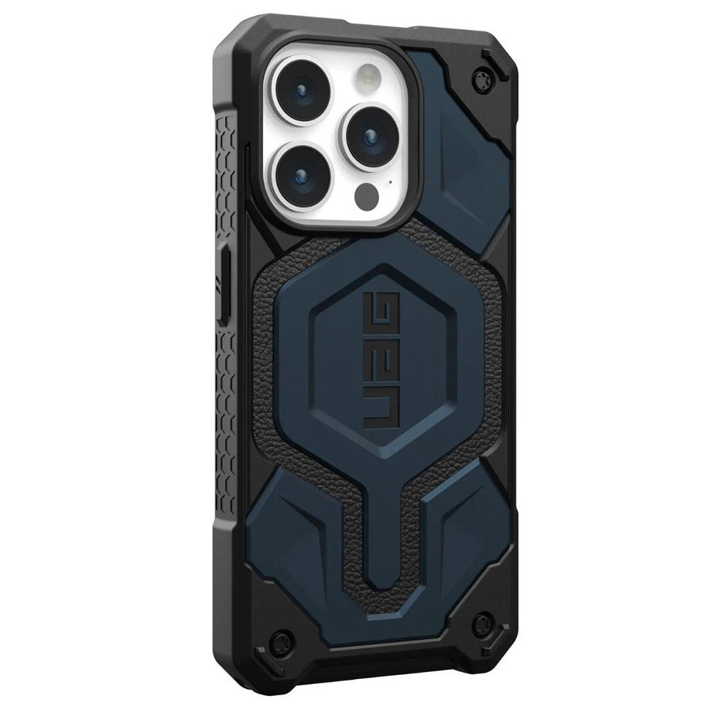 MagSafe futrola za Apple iPhone 15 Pro, Urban Armor Gear, Monarch Pro, Tamnoplava