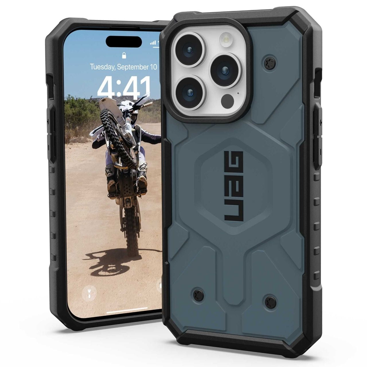 MagSafe futrola za Apple iPhone 15 Pro, Urban Armor Gear, Pathfinder, Plava