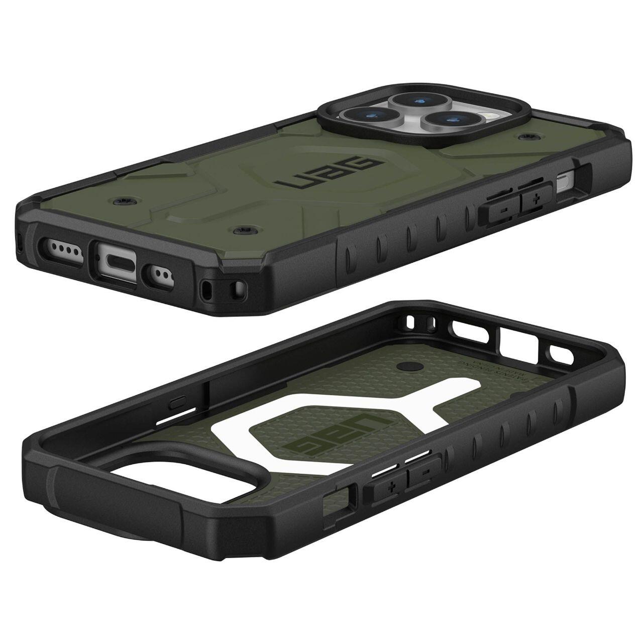 MagSafe futrola za Apple iPhone 15 Pro, Urban Armor Gear, Pathfinder, Zelena