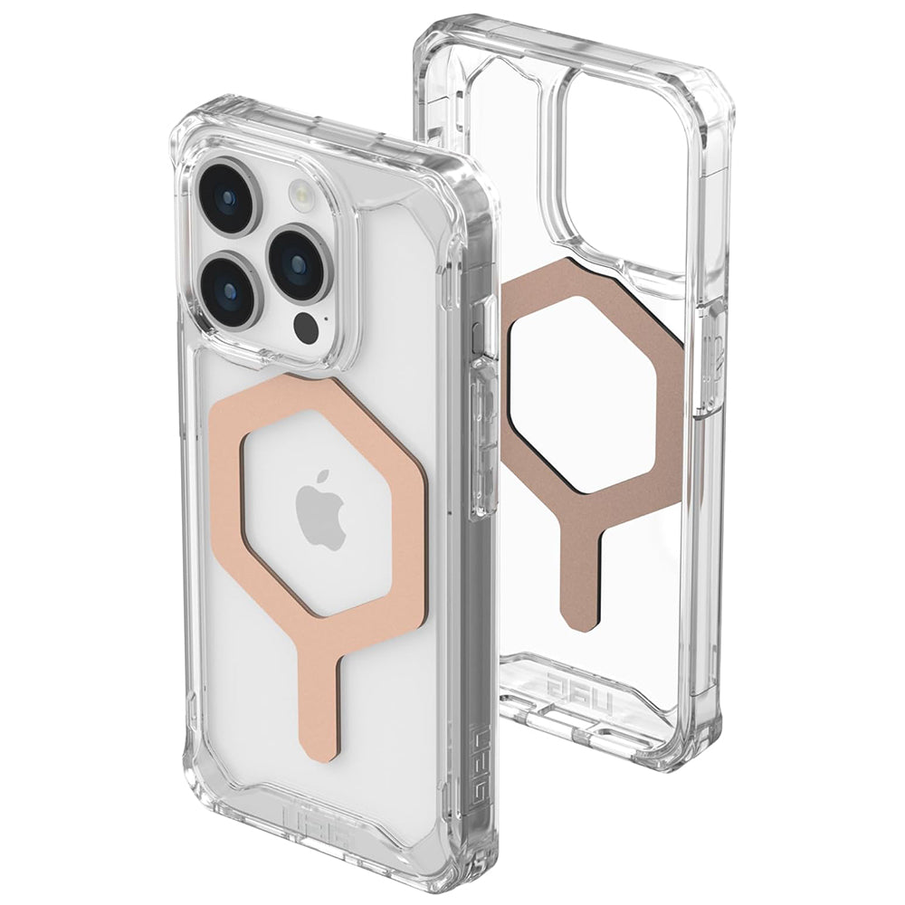 MagSafe futrola za Apple iPhone 15 Pro, Urban Armor Gear, Plyo, Roze Zlatna