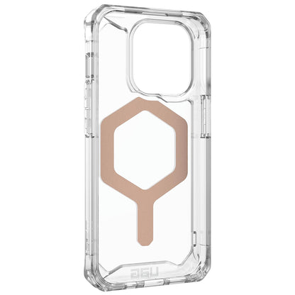 MagSafe futrola za Apple iPhone 15 Pro, Urban Armor Gear, Plyo, Roze Zlatna