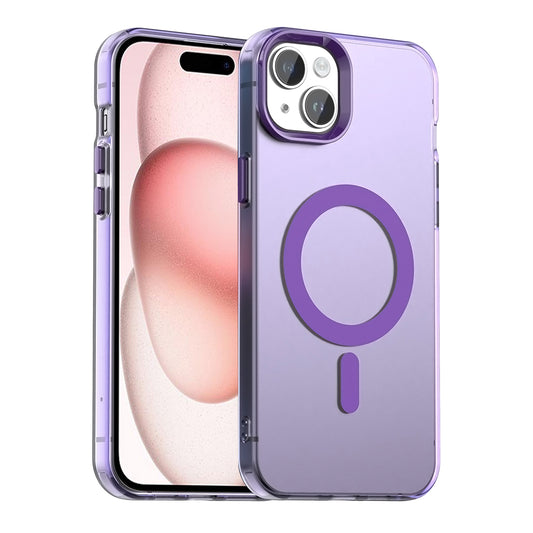 MagSafe futrola za Apple iPhone 15, Techsuit, CandyCase, Ljubičasta