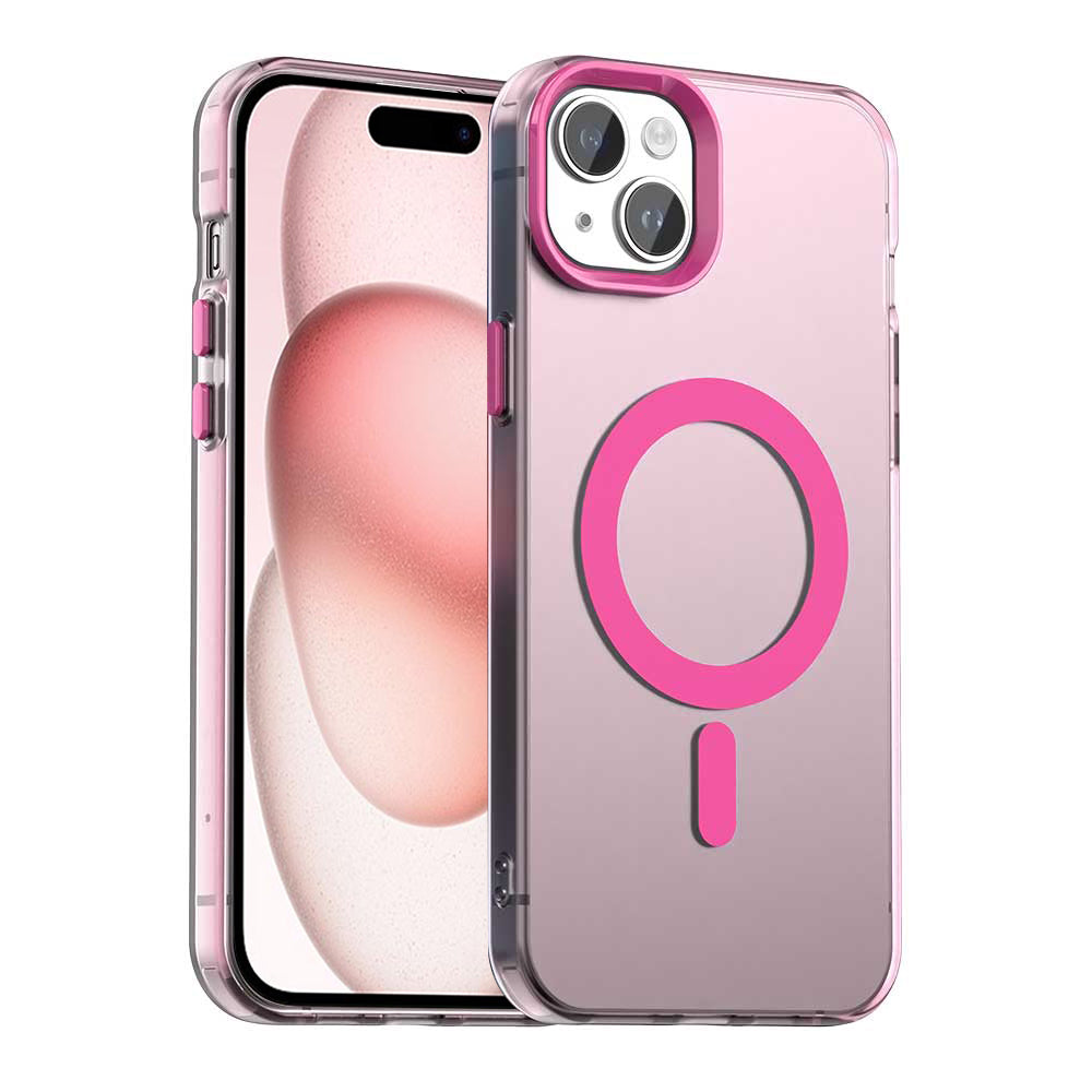 MagSafe futrola za Apple iPhone 15, Techsuit, CandyCase, Roze