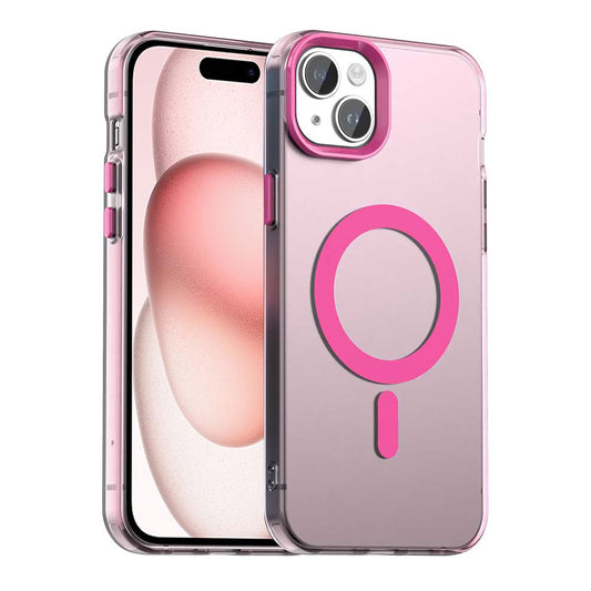MagSafe futrola za Apple iPhone 15, Techsuit, CandyCase, Roze