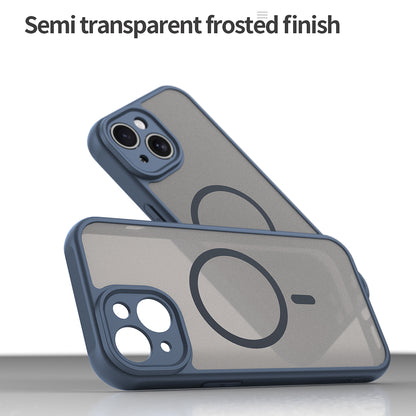 MagSafe futrola za Apple iPhone 15, Techsuit, HaloFrost II, Tamnoplava