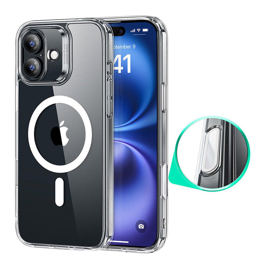 Futrola MagSafe za Apple iPhone 16, ESR, Classic Hybrid Slide, Transparentna