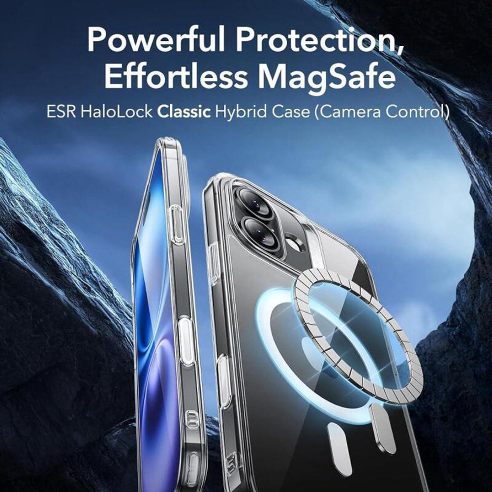 Futrola MagSafe za Apple iPhone 16, ESR, Classic Hybrid Slide, Transparentna
