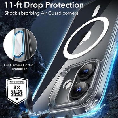 Futrola MagSafe za Apple iPhone 16, ESR, Classic Hybrid Slide, Transparentna