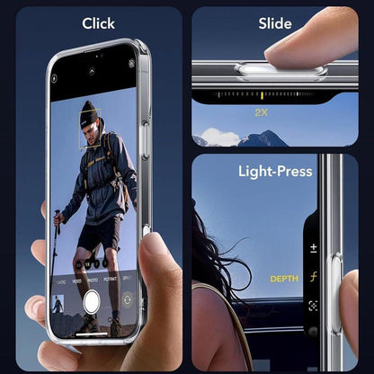 Futrola MagSafe za Apple iPhone 16, ESR, Classic Hybrid Slide, Transparentna