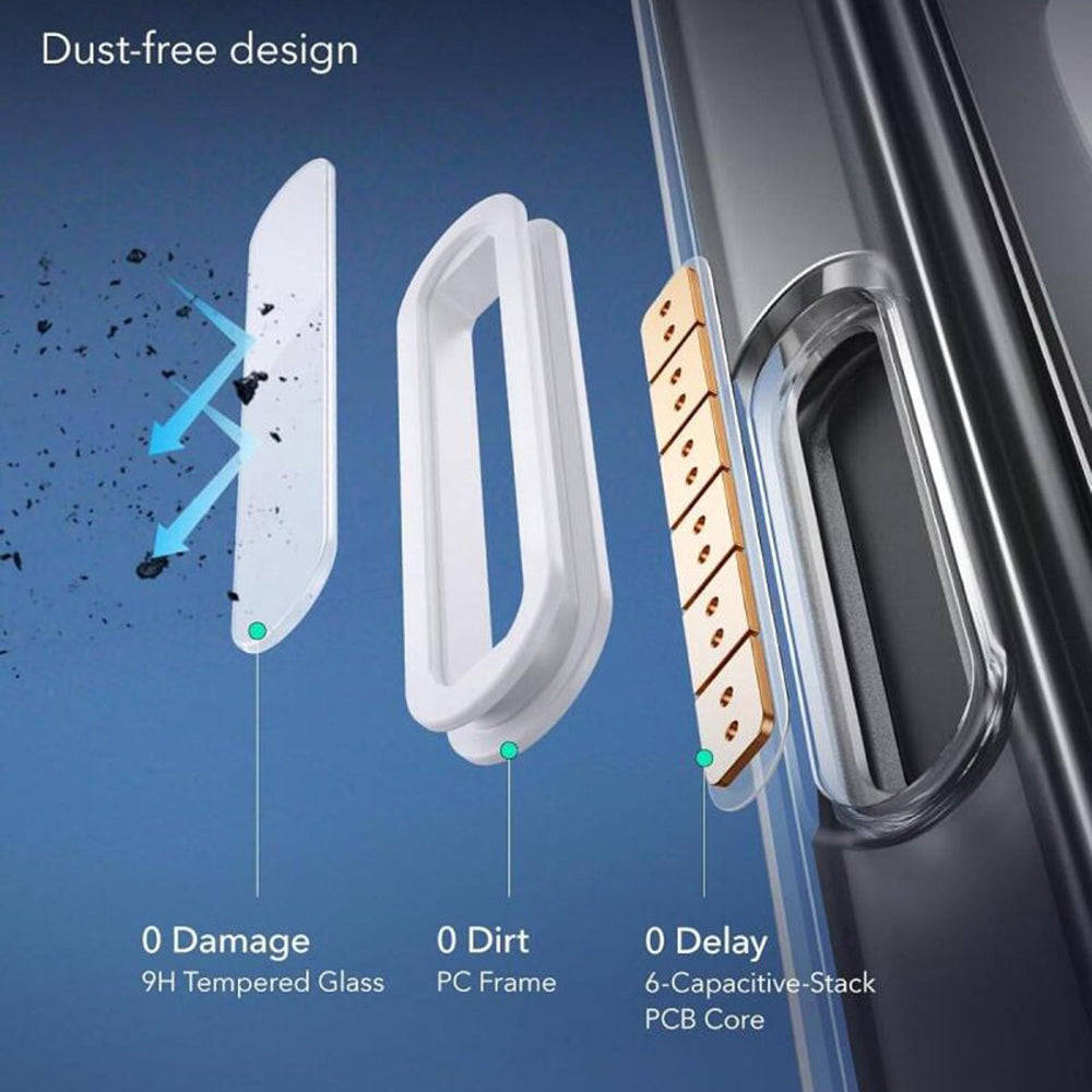 Futrola MagSafe za Apple iPhone 16, ESR, Classic Hybrid Slide, Transparentna