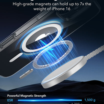Futrola MagSafe za Apple iPhone 16, ESR, Classic Hybrid, Transparentna