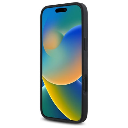 Futrola MagSafe za Apple iPhone 16, Guess, 4G Flowers Print, Crna