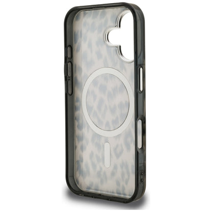 Futrola MagSafe za Apple iPhone 16, Karl Lagerfeld, IML Leopard Pattern, Braon