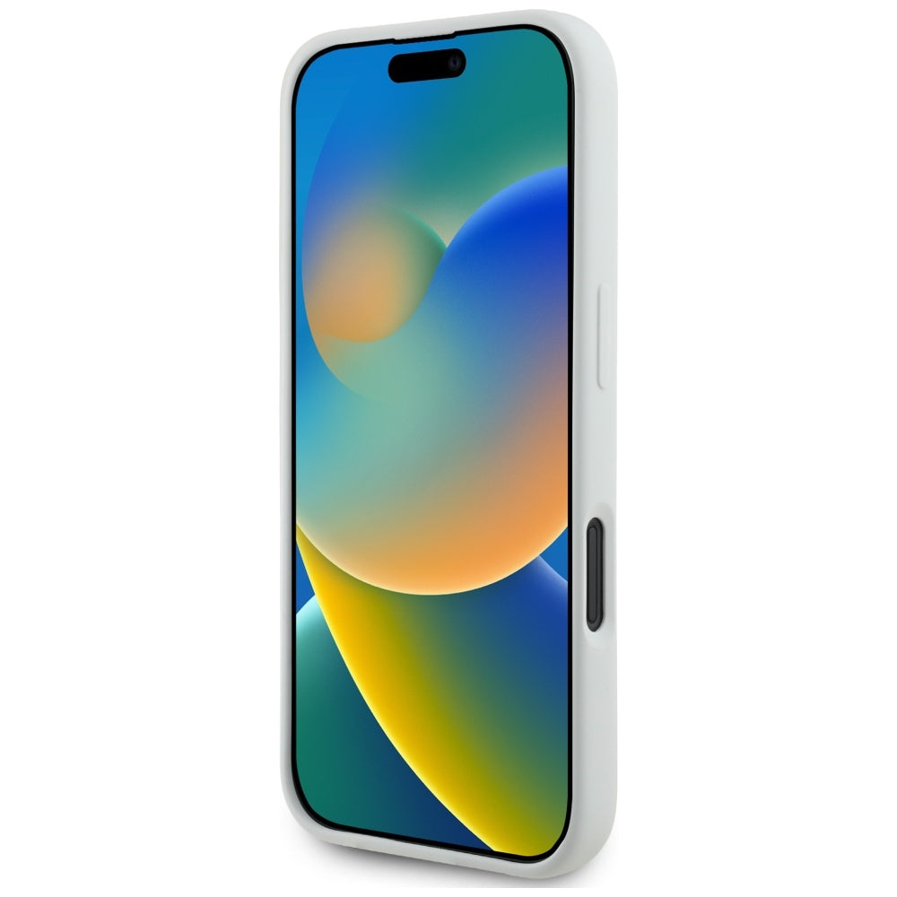 Futrola MagSafe za Apple iPhone 16, Karl Lagerfeld, Silikonska Karl & Choupette's Heads, Bež