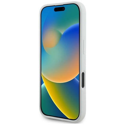 Futrola MagSafe za Apple iPhone 16, Karl Lagerfeld, Silikonska Karl & Choupette's Heads, Bež