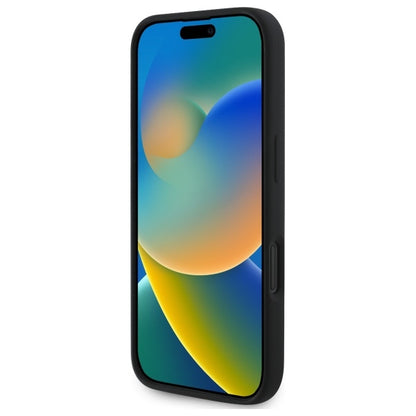 Futrola MagSafe za Apple iPhone 16, Karl Lagerfeld, Silikonska Karl & Choupette's Heads, Crna