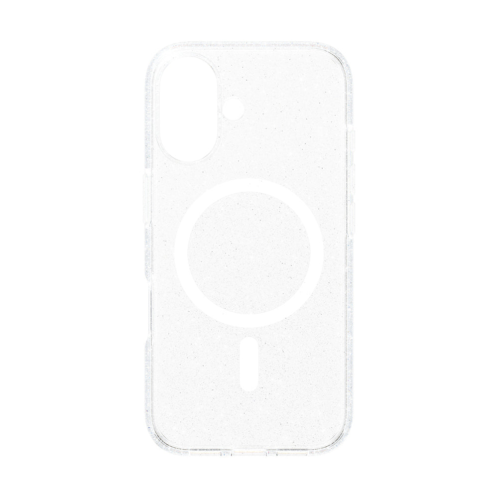 Futrola MagSafe za Apple iPhone 16, PanzerGlass, Care Urban Combat Star Lit, Bela Transparentna