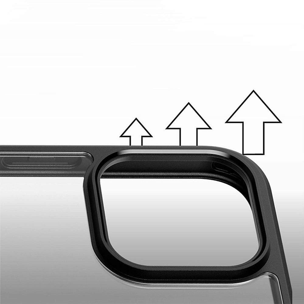 Futrola MagSafe za Apple iPhone 16, PanzerGlass, Frame, Crna Transparentna