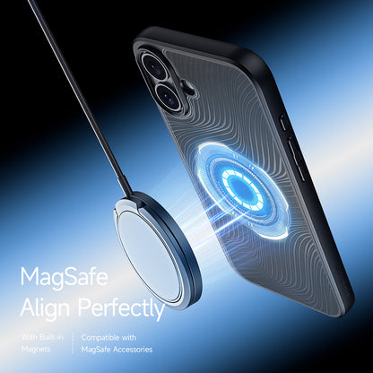 MagSafe futrola za Apple iPhone 16 Plus, DUX DUCIS, Aimo, Crna