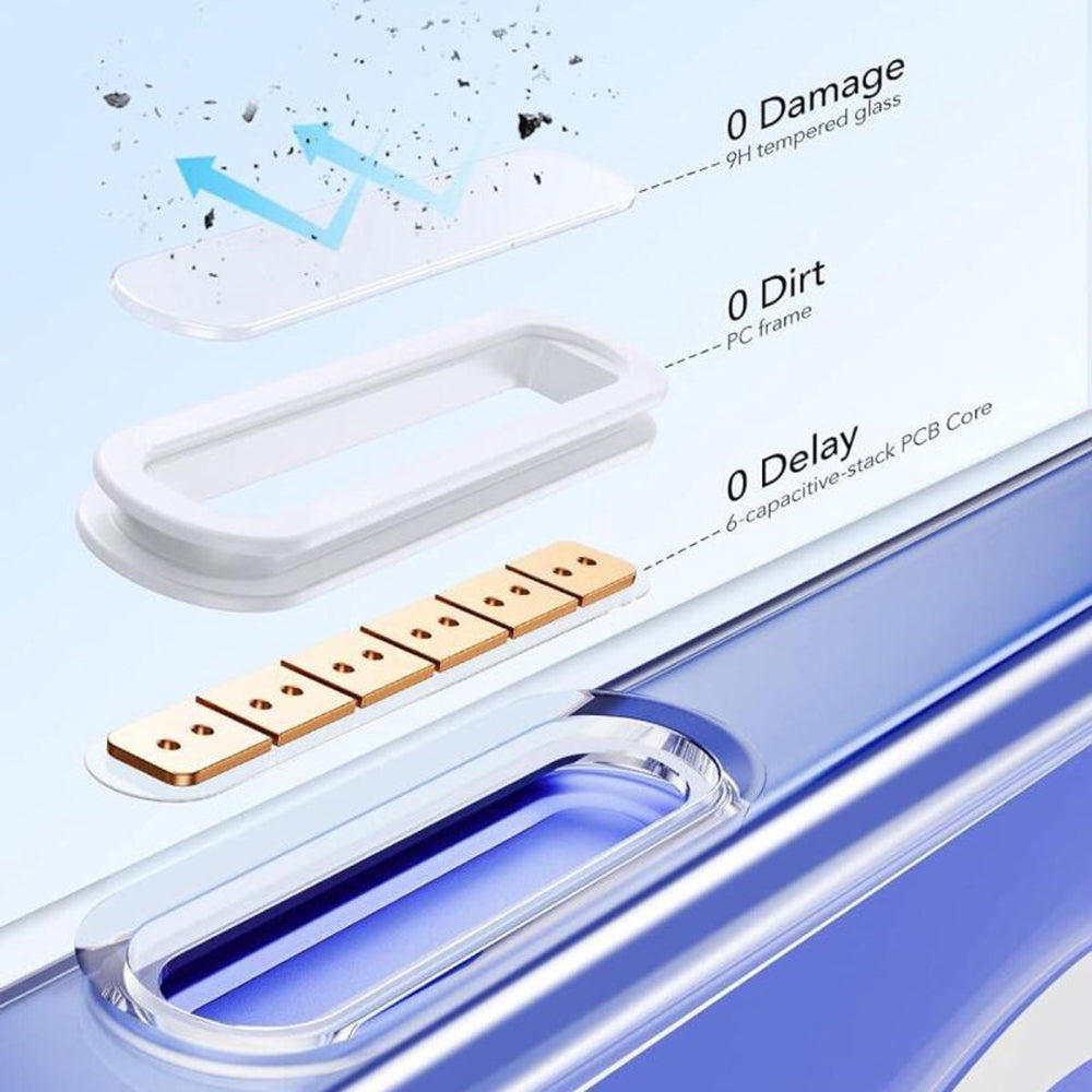 Futrola MagSafe za Apple iPhone 16 Plus, ESR, Classic Hybrid Kickstand Slide, Transparentna
