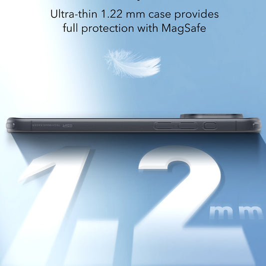 Futrola MagSafe za Apple iPhone 16 Plus, ESR, Zero, Crna Satinirana