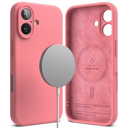 MagSafe futrola za Apple iPhone 16 Plus, Ringke, Silikonska, Roze