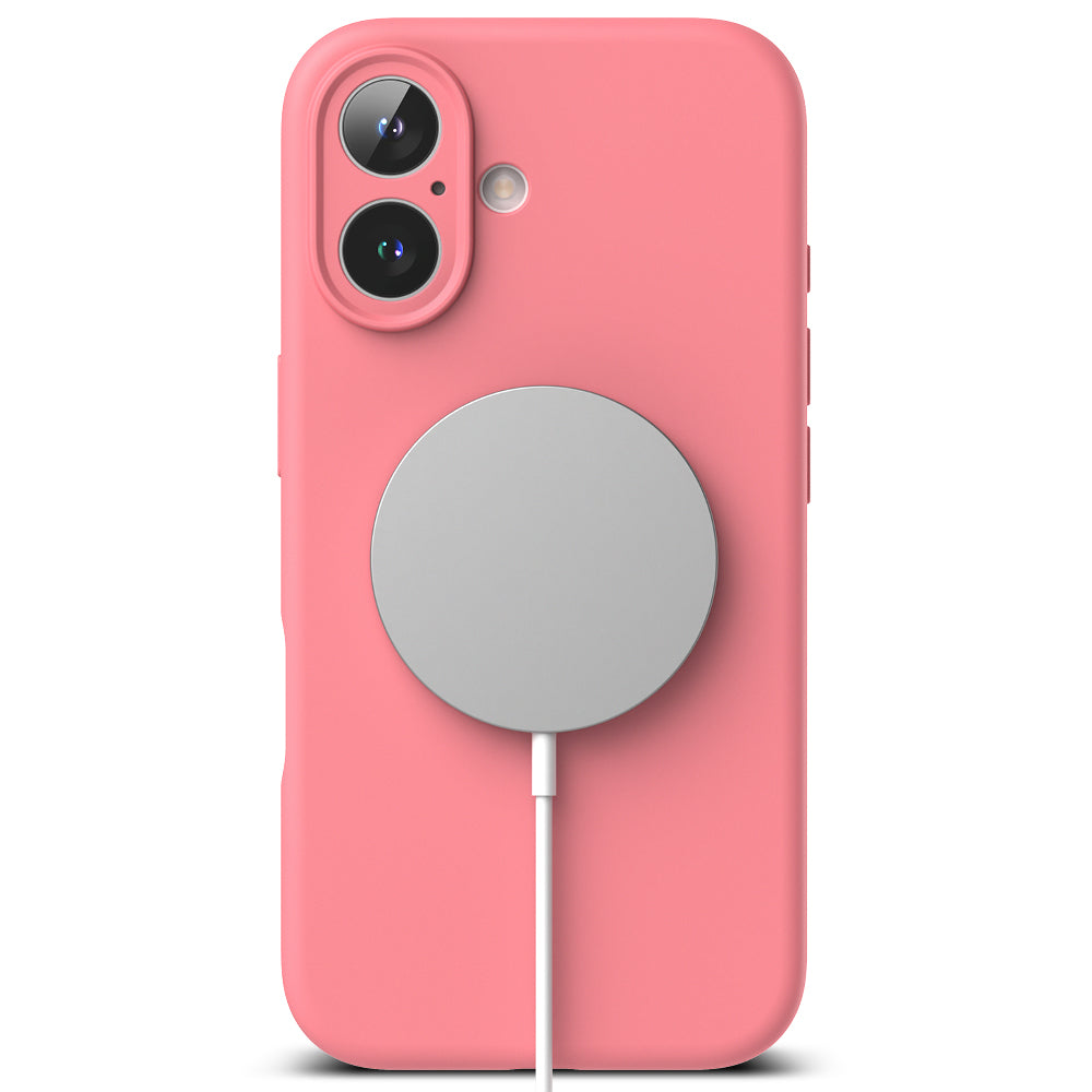 MagSafe futrola za Apple iPhone 16 Plus, Ringke, Silikonska, Roze