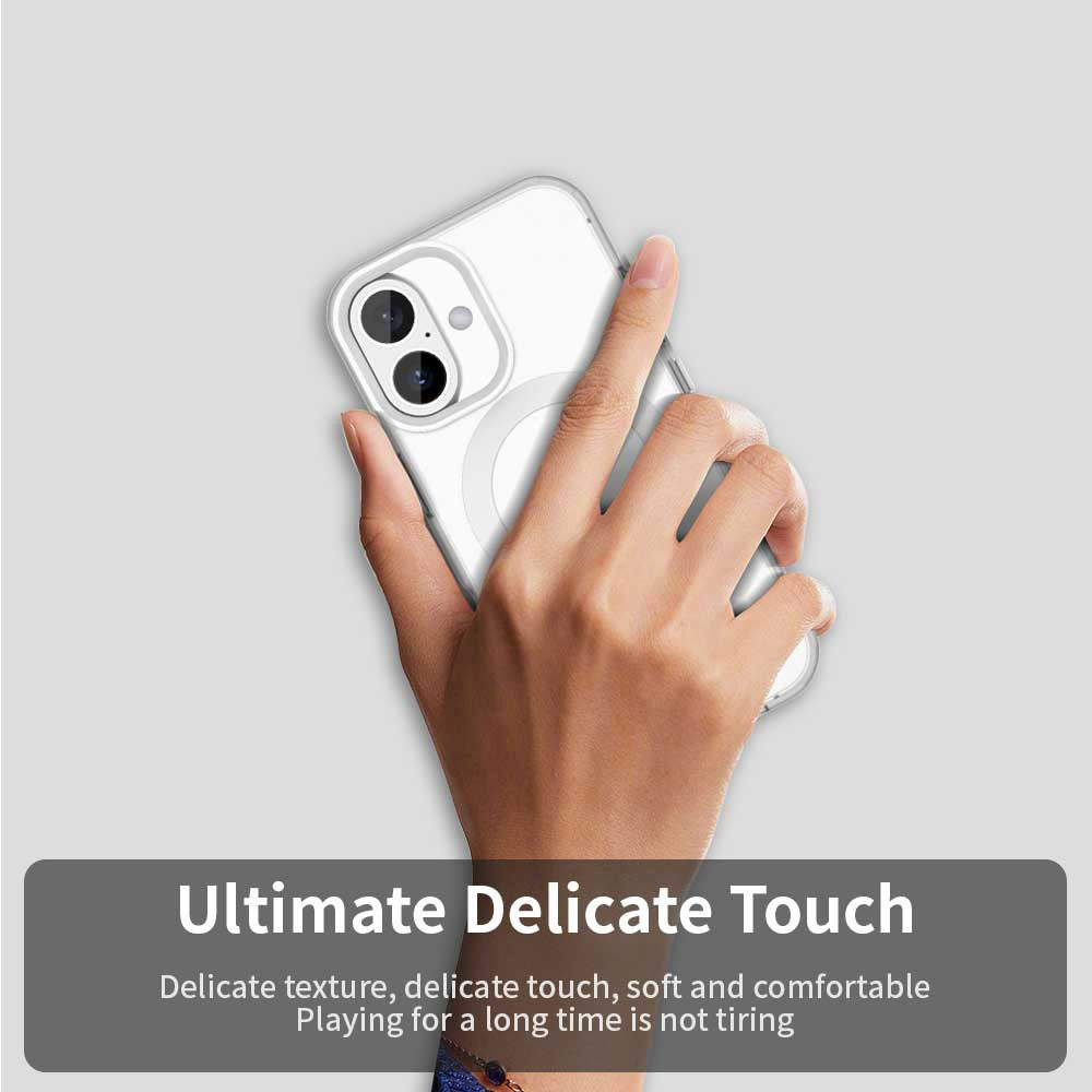 MagSafe futrola za Apple iPhone 16 Plus, Techsuit, CandyCase, Bela