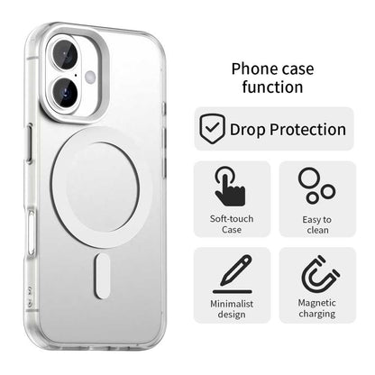 MagSafe futrola za Apple iPhone 16 Plus, Techsuit, CandyCase, Bela