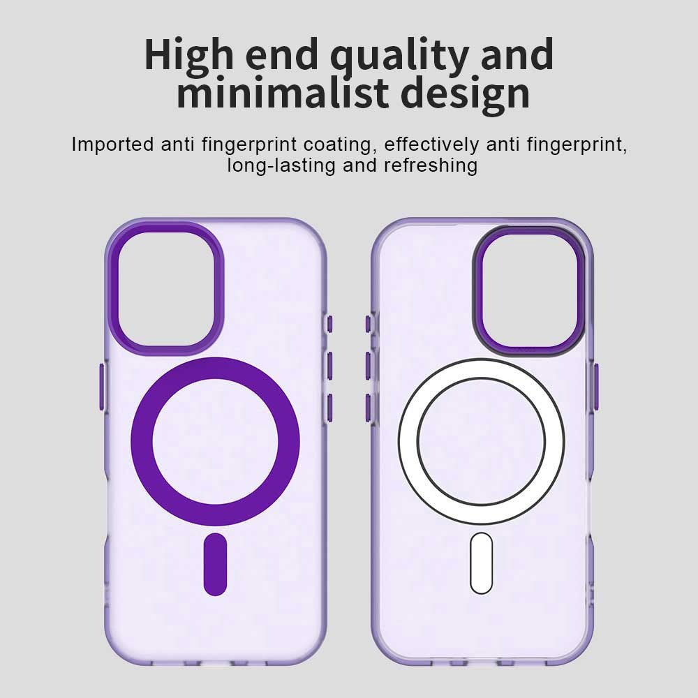 MagSafe futrola za Apple iPhone 16 Plus, Techsuit, CandyCase, Ljubičasta
