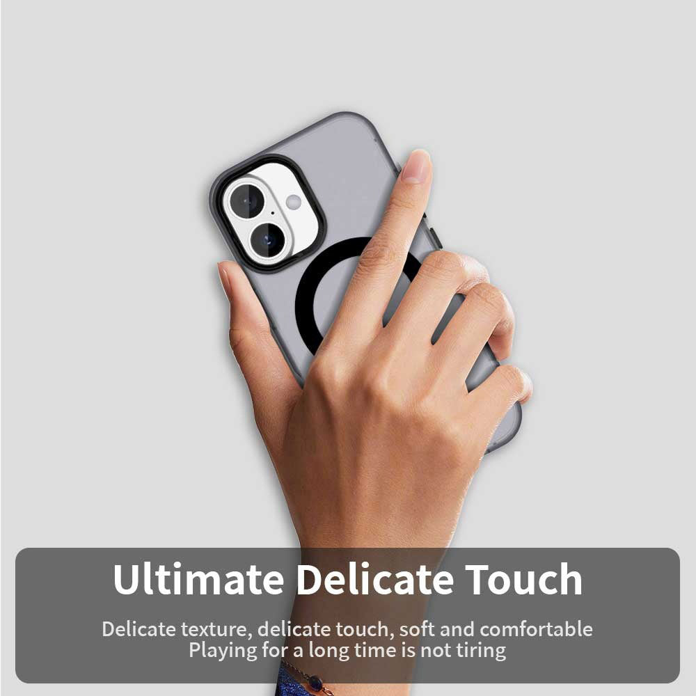 MagSafe futrola za Apple iPhone 16 Plus, Techsuit, CandyCase, Crna