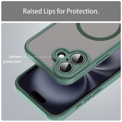 MagSafe futrola za Apple iPhone 16 Plus, Techsuit, HaloFrost II, Zelena
