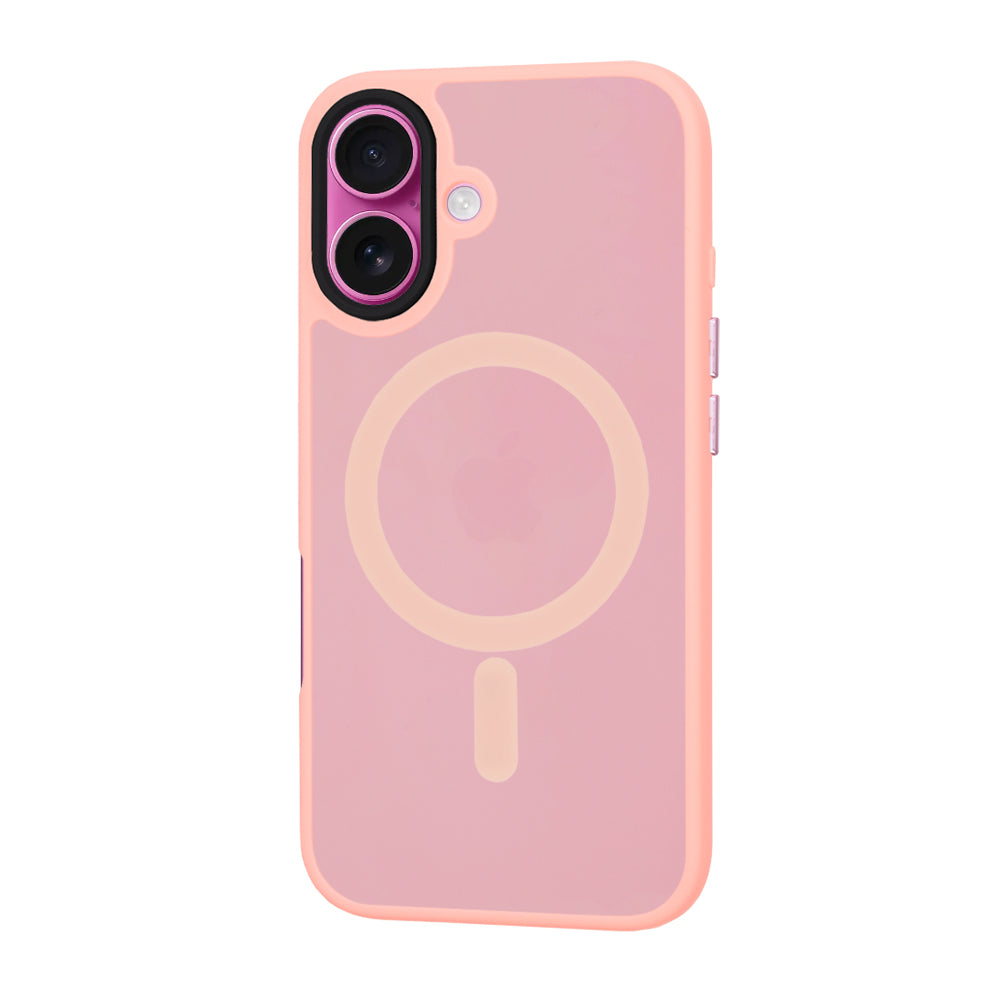 MagSafe futrola za Apple iPhone 16 Plus, Techsuit, HaloFrost, Roze