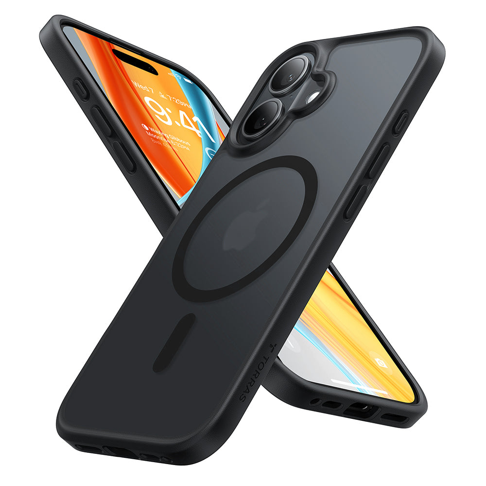 Futrola MagSafe za Apple iPhone 16 Plus, Torras, Guardian, Crna