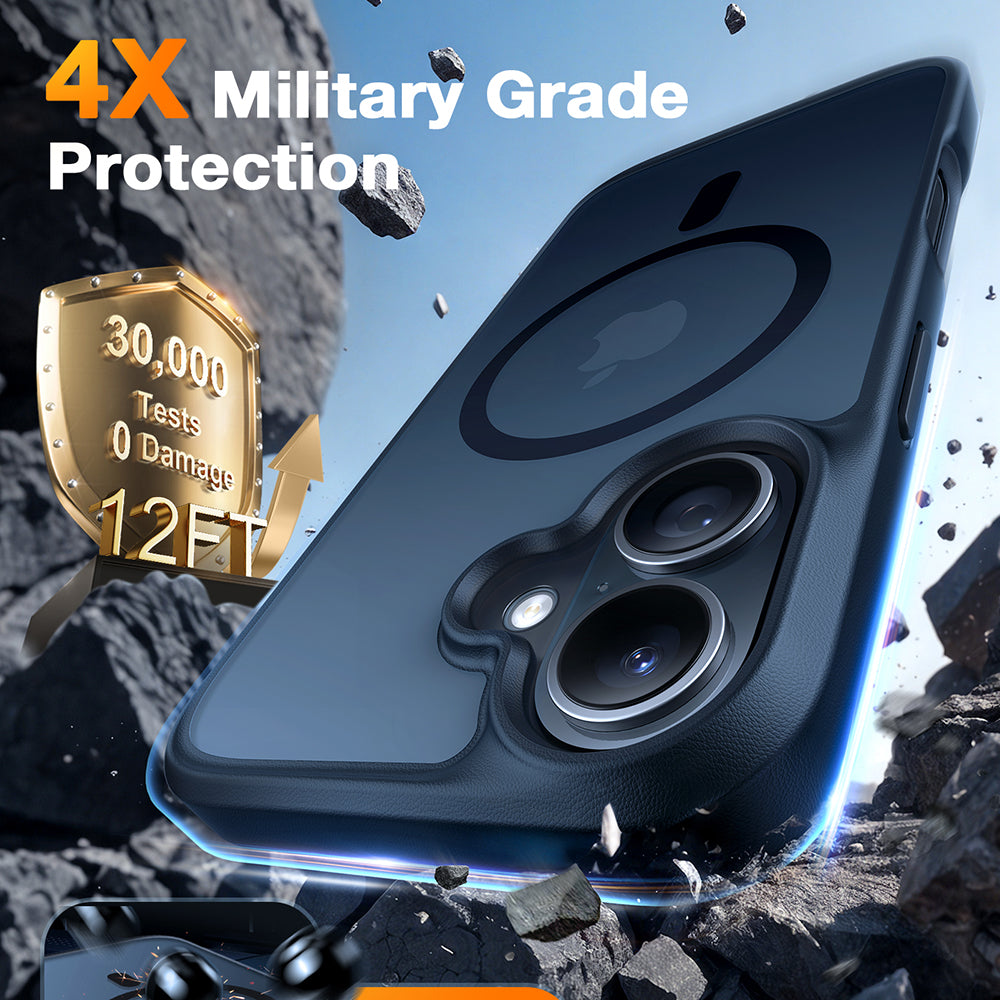 Futrola MagSafe za Apple iPhone 16 Plus, Torras, Guardian, Crna