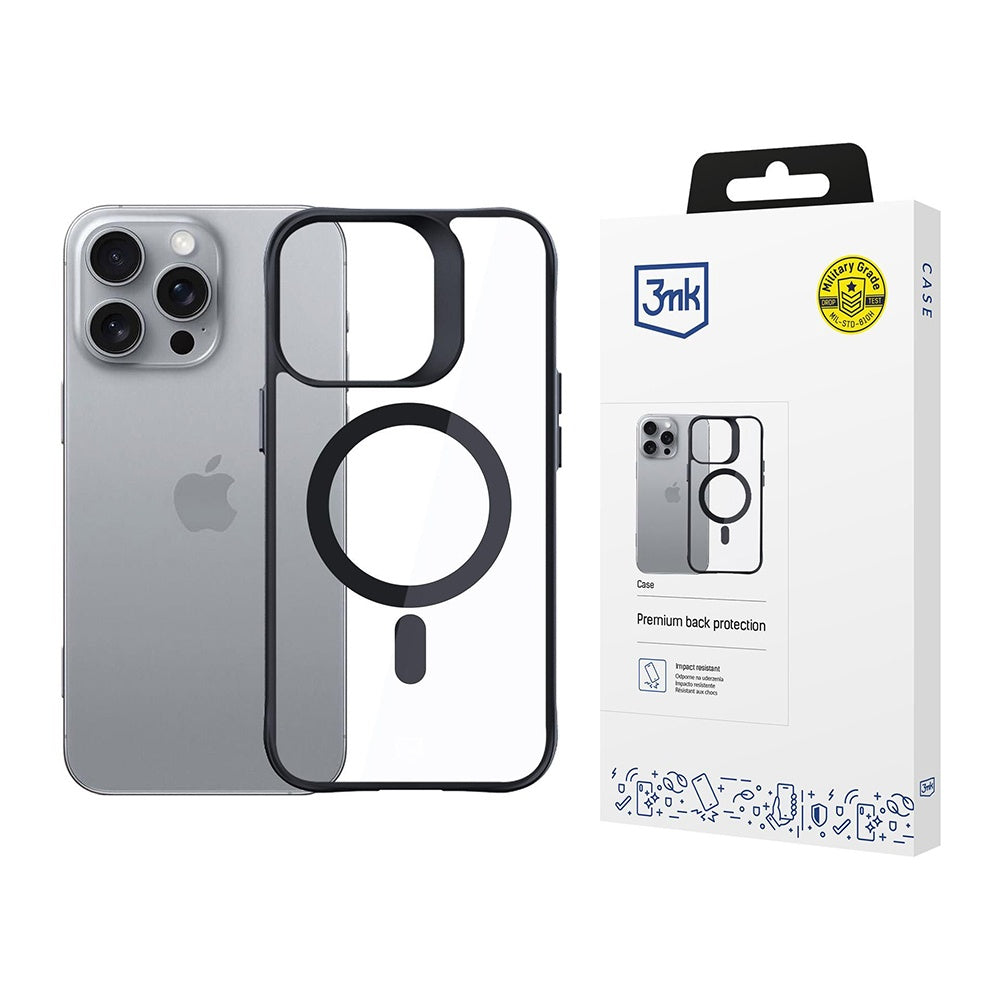 MagSafe futrola za Apple iPhone 16 Pro, 3MK, Satin Armor, Providna