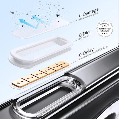 Futrola MagSafe za Apple iPhone 16 Pro, ESR, Classic Hybrid Kickstand Slide, Transparentna