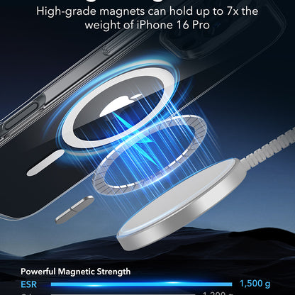 Futrola MagSafe za Apple iPhone 16 Pro, ESR, Classic Hybrid, Transparentna