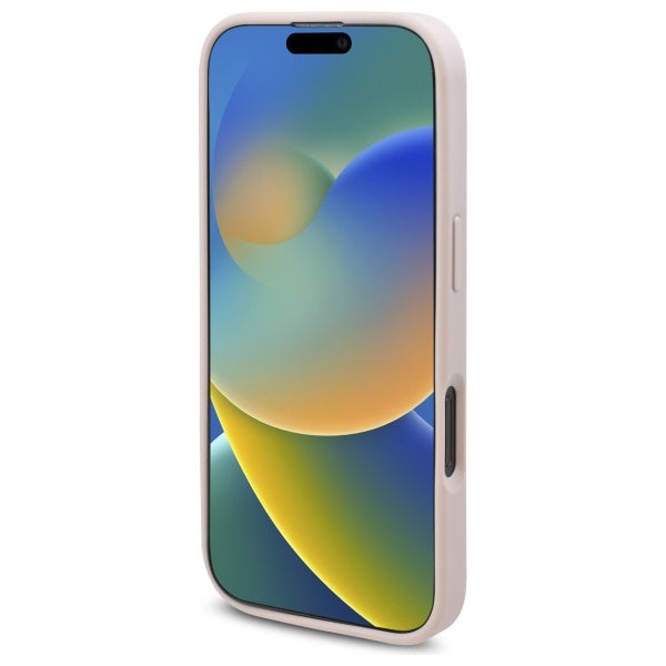 Futrola MagSafe za Apple iPhone 16 Pro, Guess, 4G Flowers Print, Roze